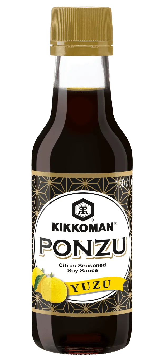 [Translate to Rumänisch:] Kikkoman Ponzu Citrus Seasoned Soy Sauce - Yuzu